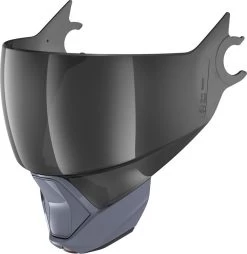 Shark Visier Mit Kinnteil Für Helme Evojet -Motorradbekleidungsgeschäft visier evojet getoent grau