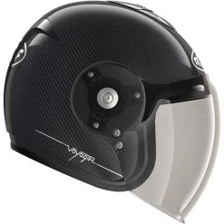 Roof Semi-Jet Helm VOYAGER CARBON Mit 50% Getöntem Antifog-Visier Und ECE 22.05 17 Roof Semi-Jet Helm VOYAGER CARBON Mit 50% Getöntem Antifog-Visier Und ECE 22.05 -Motorradbekleidungsgeschäft voyager carbon 2