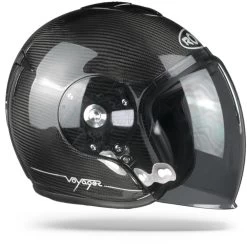 Roof Semi-Jet Helm VOYAGER CARBON Mit 50% Getöntem Antifog-Visier Und ECE 22.05 24 Roof Semi-Jet Helm VOYAGER CARBON Mit 50% Getöntem Antifog-Visier Und ECE 22.05 -Motorradbekleidungsgeschäft voyager carbon 7