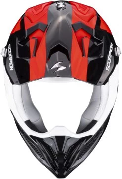Scorpion Crosshelm VX-22 AIR Premium-Offroad Helm ECE 22.06 Mit Doppel-D Verschluss Und AirFit Technik -Motorradbekleidungsgeschäft vx22a attis blared 2