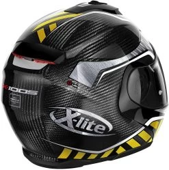 X-Lite Klapphelm X-1005 ULTRA CARBON Premium Modularhelm Mit UltraWide Visier -Motorradbekleidungsgeschäft x 1005uc cheyenne ncom 15 34back