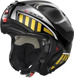 X-Lite Klapphelm X-1005 ULTRA CARBON Premium Modularhelm Mit UltraWide Visier -Motorradbekleidungsgeschäft x 1005uc cheyenne ncom 15 open