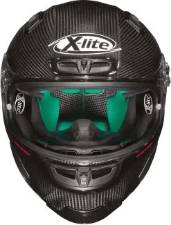 X-Lite Integralhelm X-803 ULTRA CARBON Rennhelm Für Die Straße Mit UltraWide Visier -Motorradbekleidungsgeschäft x 803 uc puro carbon front