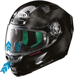 X-Lite Integralhelm X-803 ULTRA CARBON Rennhelm Für Die Straße Mit UltraWide Visier -Motorradbekleidungsgeschäft x 803 uc puro carbon ventilation