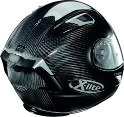 X-Lite Integralhelm X-803 RS ULTRA CARBON Special Editions Golden Silver Iridium Mit Passendem Extra Visier -Motorradbekleidungsgeschäft x 803 rs ultra carbon silver edition carb 44 34back 4