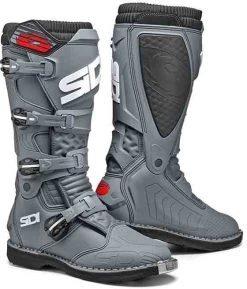 Sidi Motocross-Stiefel X POWER Mit Leistungs-Schnallensystem CE -Motorradbekleidungsgeschäft x power grau 1 2