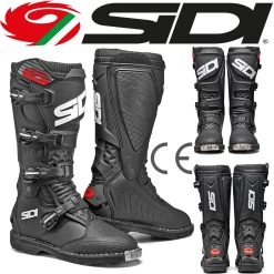 Sidi Motocross-Stiefel X POWER Mit Leistungs-Schnallensystem CE -Motorradbekleidungsgeschäft x power schwarz haupt