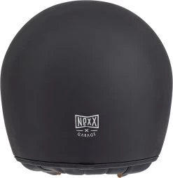 Nexx Retro-Integralhelm X.G100 Mit Glasfaser-Helmschale Inklusive Helmschirm Und Visier 25 Nexx Retro-Integralhelm X.G100 Mit Glasfaser-Helmschale Inklusive Helmschirm Und Visier -Motorradbekleidungsgeschäft x.g100 purist black mt back 1