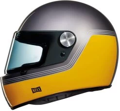 Nexx Retro-Integralhelm X.G100R Mit Vollvisier Inklusive Helmschirm -Motorradbekleidungsgeschäft x.g100r motordrome titanium lat1 1