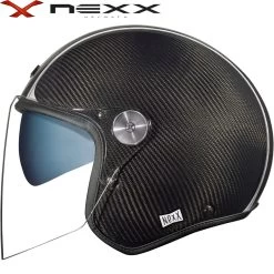 Nexx Retro-Jethelm X.G20 Fiberglas Carbon Mit Doppel-D Verschluss ECE 22.06 -Motorradbekleidungsgeschäft x.g20 carbon sv haupt