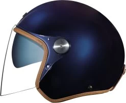 Nexx Retro-Jethelm X.G20 Fiberglas Carbon Mit Doppel-D Verschluss ECE 22.06 -Motorradbekleidungsgeschäft x.g20 clubhouse sv navy blue