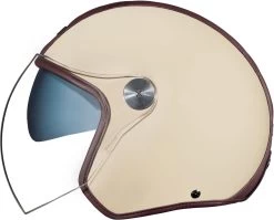Nexx Retro-Jethelm X.G20 Fiberglas Carbon Mit Doppel-D Verschluss ECE 22.06 -Motorradbekleidungsgeschäft x.g20 cult sv classic cream
