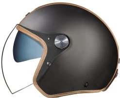 Nexx Retro-Jethelm X.G20 Fiberglas Carbon Mit Doppel-D Verschluss ECE 22.06 -Motorradbekleidungsgeschäft x.g20 groovy black camel mt