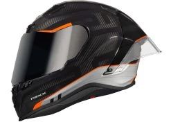 Nexx Sport-Integralhelm X.R3R Carbon Fiberglas F.I.M Mit Doppel-D Verschluss Und Heckspoiler