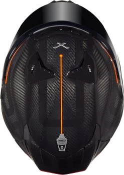 Nexx Sport-Integralhelm X.R3R Carbon Fiberglas F.I.M Mit Doppel-D Verschluss Und Heckspoiler -Motorradbekleidungsgeschäft x.r3r aniversario top