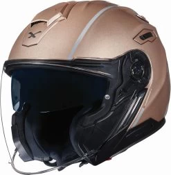 Nexx Jethelm X.VILIBY Mit Langem Visier Und Integrierter Sonnenblende -Motorradbekleidungsgeschäft x.viliby signature champagne 3 4