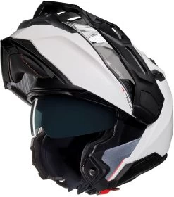Nexx Endurohelm X.VILIJORD Klapphelm Mit Abnehmbaren Helmschirm -Motorradbekleidungsgeschäft x.vilijord plain white 3 4 1