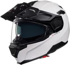 Nexx Endurohelm X.VILIJORD Klapphelm Mit Abnehmbaren Helmschirm -Motorradbekleidungsgeschäft x.vilijord plain white 3 4 1