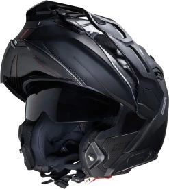 Nexx Endurohelm X.VILIJORD Klapphelm Mit Abnehmbaren Helmschirm -Motorradbekleidungsgeschäft x.vilijord zero pro carbon black mt 3 4 open