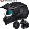 Nexx Endurohelm X.VILIJORD Klapphelm Mit Abnehmbaren Helmschirm -Motorradbekleidungsgeschäft x.vilijord zero pro carbon black mt haupt