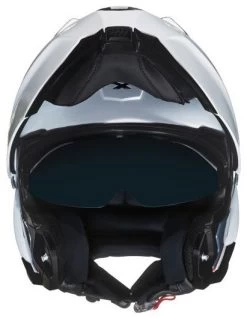 Nexx Klapphelm X.VILITUR Mit Doppel-Homologation P/J Und Sonnenblende 33 Nexx Klapphelm X.VILITUR Mit Doppel-Homologation P/J Und Sonnenblende -Motorradbekleidungsgeschäft x.vilitur plain white matt front open 1