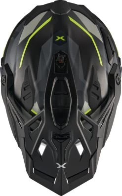 Nexx X.WED3 Adventure Helm ECE 22.06 Mit FSR System Pinlock Sonnenblende Und Extra Visier -Motorradbekleidungsgeschäft x.wed3 trailmania grey neon mt top
