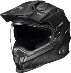 Nexx Adventure-Integralhelm X.WED2 Mit Helmschirm Und Sonnenblende -Motorradbekleidungsgeschäft x.wed 2 vaal black mt 3 4 1