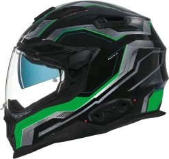 Nexx Sport-Integralhelm X.WST2 Mit Sonnenblende Und Doppel-D Verschluss 34 Nexx Sport-Integralhelm X.WST2 Mit Sonnenblende Und Doppel-D Verschluss -Motorradbekleidungsgeschäft x.wst 2 supercell black green lateral 1