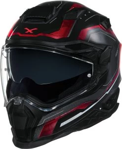 Nexx Sport-Integralhelm X.WST2 Mit Sonnenblende Und Doppel-D Verschluss 35 Nexx Sport-Integralhelm X.WST2 Mit Sonnenblende Und Doppel-D Verschluss -Motorradbekleidungsgeschäft x.wst 2 supercell black red 3 4 1