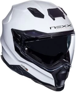 Nexx Sport-Integralhelm X.WST2 Mit Sonnenblende Und Doppel-D Verschluss 28 Nexx Sport-Integralhelm X.WST2 Mit Sonnenblende Und Doppel-D Verschluss -Motorradbekleidungsgeschäft x.wst2 plain white 3.4r 1