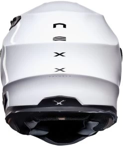 Nexx Sport-Integralhelm X.WST2 Mit Sonnenblende Und Doppel-D Verschluss 24 Nexx Sport-Integralhelm X.WST2 Mit Sonnenblende Und Doppel-D Verschluss -Motorradbekleidungsgeschäft x.wst2 plain white back 1
