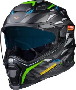 Nexx Sport-Integralhelm X.WST2 Mit Sonnenblende Und Doppel-D Verschluss 31 Nexx Sport-Integralhelm X.WST2 Mit Sonnenblende Und Doppel-D Verschluss -Motorradbekleidungsgeschäft x.wst2 rockcity black neon mt 3 4 1