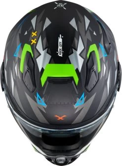 Nexx Sport-Integralhelm X.WST2 Mit Sonnenblende Und Doppel-D Verschluss 32 Nexx Sport-Integralhelm X.WST2 Mit Sonnenblende Und Doppel-D Verschluss -Motorradbekleidungsgeschäft x.wst2 rockcity black neon mt top 1