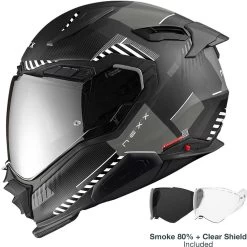 Nexx X.WST3 Adventure Motorradhelm ECE 22.06 Mit Pinlock Sonnenblende Und Extra Visier 38 Nexx X.WST3 Adventure Motorradhelm ECE 22.06 Mit Pinlock Sonnenblende Und Extra Visier -Motorradbekleidungsgeschäft x.wst3 fluence black silver 2