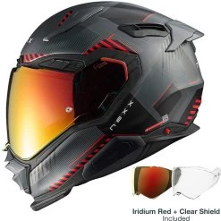 Nexx X.WST3 Adventure Motorradhelm ECE 22.06 Mit Pinlock Sonnenblende Und Extra Visier 33 Nexx X.WST3 Adventure Motorradhelm ECE 22.06 Mit Pinlock Sonnenblende Und Extra Visier -Motorradbekleidungsgeschäft x.wst3 fluence grey red mt 2
