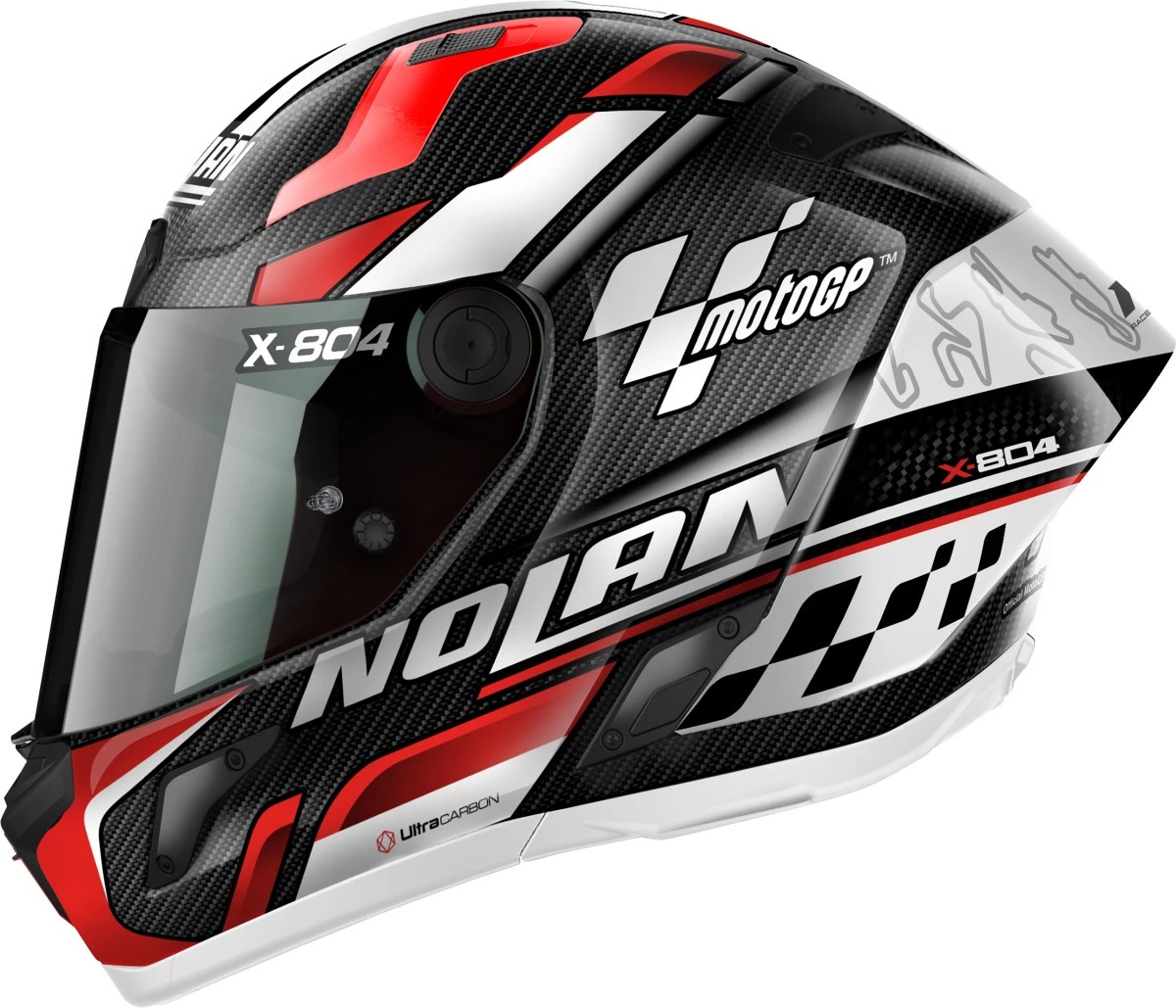 Nolan X-804 RS Ultra Carbon Sport-Integralhelm ECE 22.06 Mit NERS-System Pinlock Und Zwei Visieren 14 Nolan X-804 RS Ultra Carbon Sport-Integralhelm ECE 22.06 Mit NERS-System Pinlock Und Zwei Visieren – Bild 12