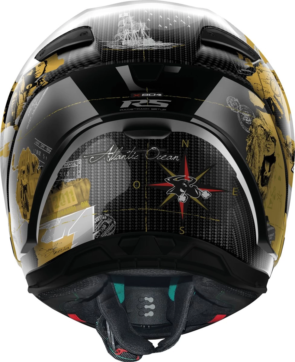 Nolan X-804 RS Ultra Carbon Sport-Integralhelm ECE 22.06 Mit NERS-System Pinlock Und Zwei Visieren 16 Nolan X-804 RS Ultra Carbon Sport-Integralhelm ECE 22.06 Mit NERS-System Pinlock Und Zwei Visieren – Bild 14
