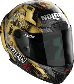 Nolan X-804 RS Ultra Carbon Sport-Integralhelm ECE 22.06 Mit NERS-System Pinlock Und Zwei Visieren 36 Nolan X-804 RS Ultra Carbon Sport-Integralhelm ECE 22.06 Mit NERS-System Pinlock Und Zwei Visieren -Motorradbekleidungsgeschäft x84000606025 nolan xseries x 804 ultra carbon replica checa gold ps 04