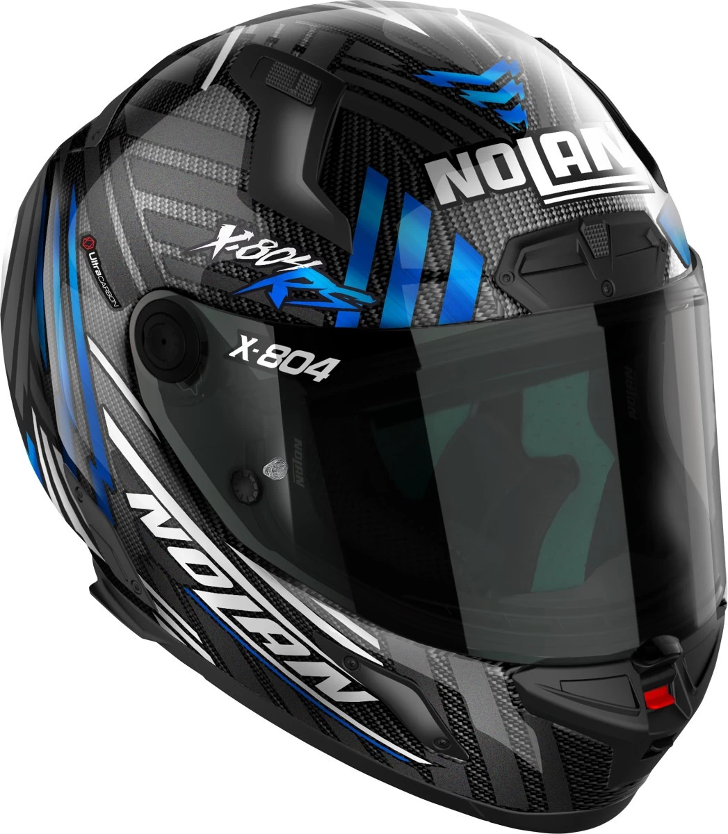 Nolan X-804 RS Ultra Carbon Sport-Integralhelm ECE 22.06 Mit NERS-System Pinlock Und Zwei Visieren 22 Nolan X-804 RS Ultra Carbon Sport-Integralhelm ECE 22.06 Mit NERS-System Pinlock Und Zwei Visieren – Bild 20