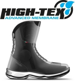 Falco Motorradschuhe PATROL Leder Wasserdicht Mit D3O Knöchelprotektoren Und CE-Zertifizierung -Motorradbekleidungsgeschäft x detail high tex 29