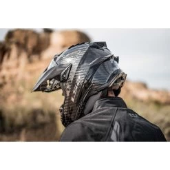 LS2 MX701 Explorer Carbon Endurohelm ECE 22.06 Inklusive Sonnenblende Und Pinlock