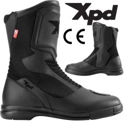 XPD Motorradstiefel X-SENSE OUTDRY Wasserdicht CE Italienisches Leder
