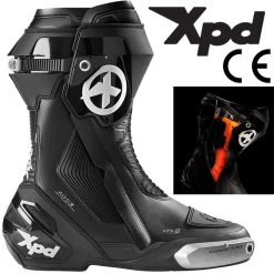 XPD Motorradstiefel XP9-R Sport-Racing CE Mit Quick-Release System