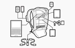 Point 65n GT 20L Hartschalen-Rucksack Boblbee Mit Rückenprotektor CE -Motorradbekleidungsgeschäft xxx gt20l detail 4