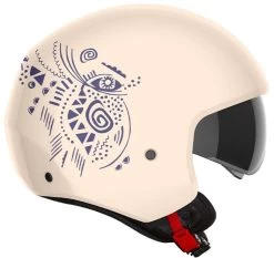 Nexx Y.10 Jethelm ECE 22.06 Mit Sonnenblende -Motorradbekleidungsgeschäft y.10 artville classic cream 2