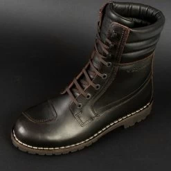 Stylmartin Motorradstiefel YU'ROK Leder Wasserdicht Mit Vibram-Sohle CE Und Protektoren -Motorradbekleidungsgeschäft yurok braun 3