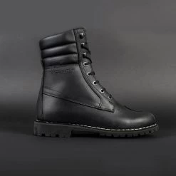 Stylmartin Motorradstiefel YU'ROK Leder Wasserdicht Mit Vibram-Sohle CE Und Protektoren -Motorradbekleidungsgeschäft yurok schwarz 4